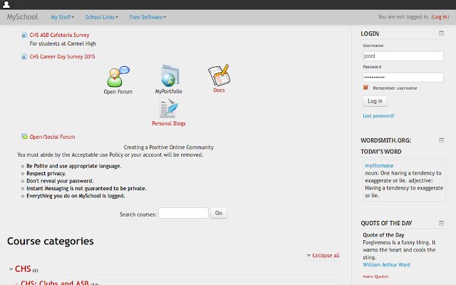 MySchool Secure Exam Browser 1.64 aus dem Chrome Web Store zur Ausführung mit OffiDocs Chromium online