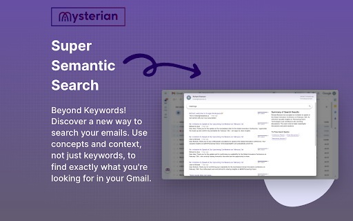 Mysterian AI for Gmail  from Chrome web store to be run with OffiDocs Chromium online