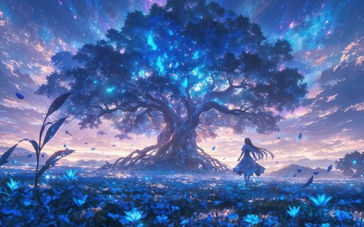 Mystical Fox in Moonlight  from Chrome web store to be run with OffiDocs Chromium online