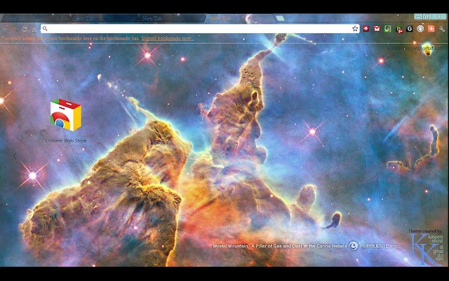 Mystic Mountain Theme  from Chrome web store to be run with OffiDocs Chromium online