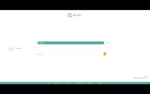 MyToDo  from Chrome web store to be run with OffiDocs Chromium online