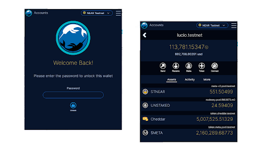 Mywallets V1  from Chrome web store to be run with OffiDocs Chromium online
