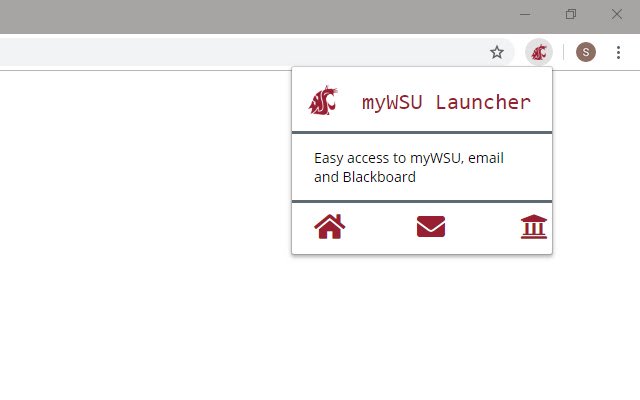 myWSU Laucher  from Chrome web store to be run with OffiDocs Chromium online