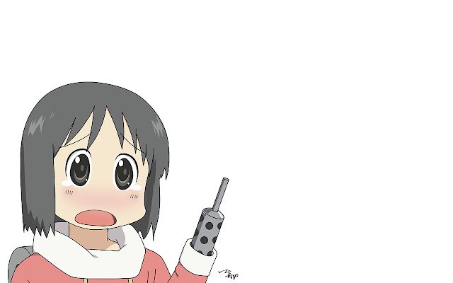Nano from Nichijou  from Chrome web store to be run with OffiDocs Chromium online