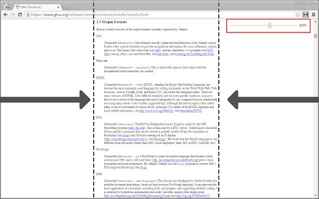 แคบลงจาก Chrome เว็บสโตร์เพื่อใช้งานกับ OffiDocs Chromium ออนไลน์