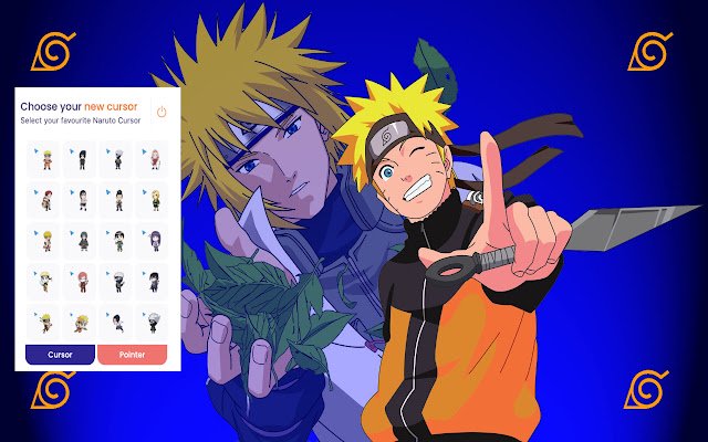 Chrome web mağazasından Naruto Anime İmleci, OffiDocs Chromium çevrimiçi ile çalıştırılacak