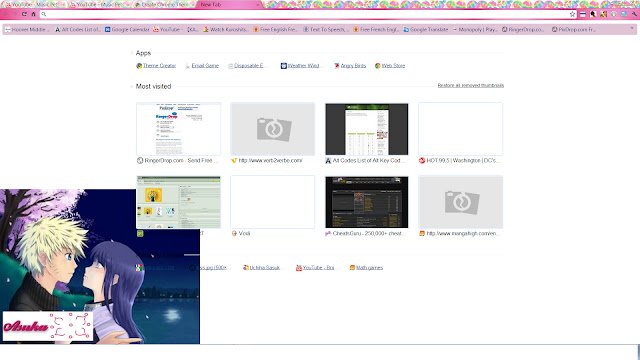 Naruto Kiss Hinata  from Chrome web store to be run with OffiDocs Chromium online