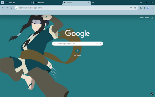 Naruto minimalist theme  from Chrome web store to be run with OffiDocs Chromium online