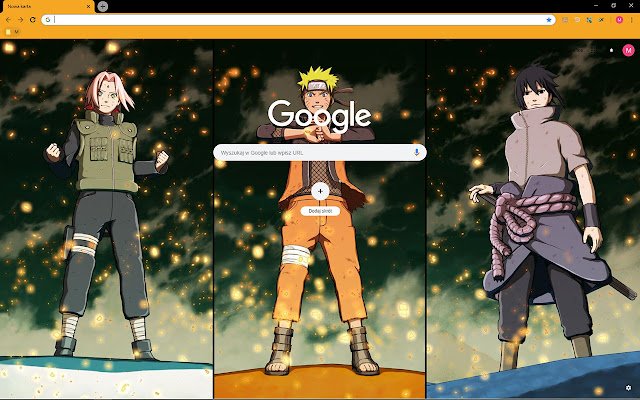 Naruto Sasuke Sakura Team 7 van Chrome-webwinkel wordt uitgevoerd met OffiDocs Chromium online
