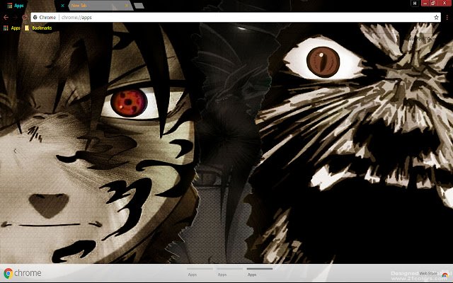 Naruto Sasuke Uchiha  from Chrome web store to be run with OffiDocs Chromium online