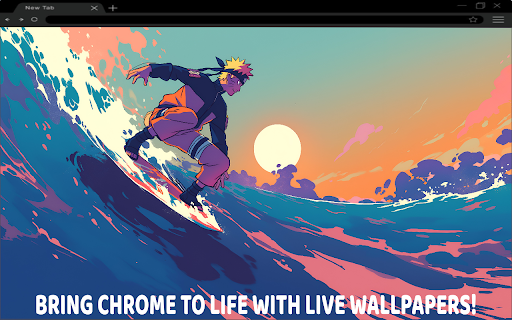 Naruto Uzumaki Dorito SurfLive Wallpaper  from Chrome web store to be run with OffiDocs Chromium online