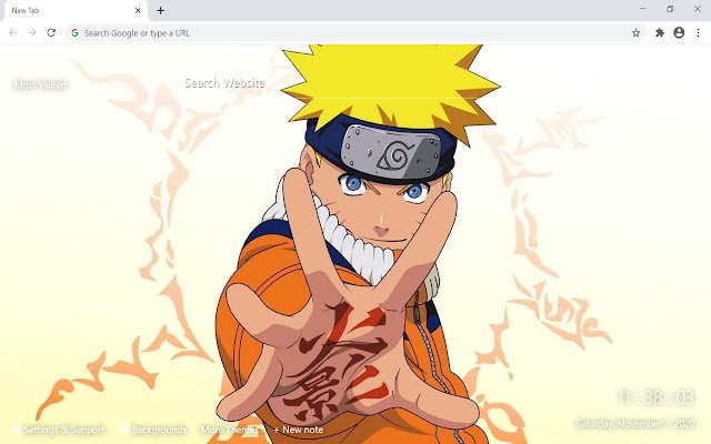 Naruto Wallpaper dal Chrome web store da eseguire con OffiDocs Chromium online