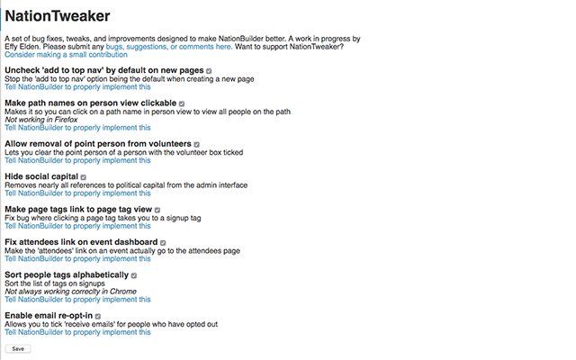 NationTweaker  from Chrome web store to be run with OffiDocs Chromium online