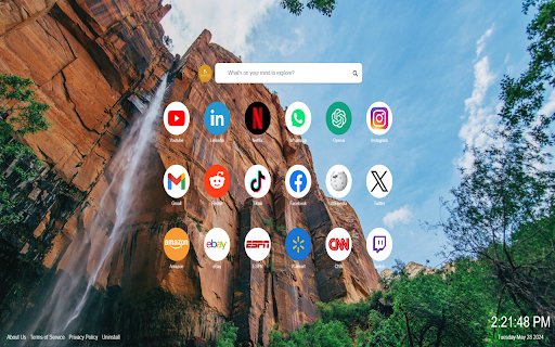nature echo  from Chrome web store to be run with OffiDocs Chromium online