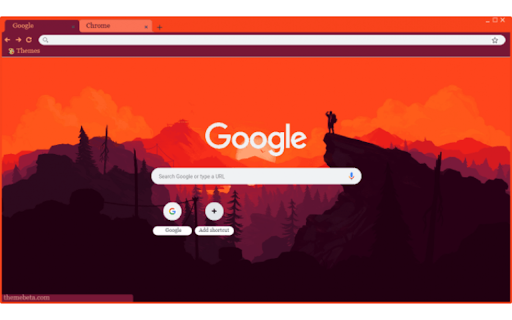 Nature SunSet Theme  from Chrome web store to be run with OffiDocs Chromium online