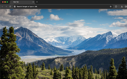 Nature Tab  from Chrome web store to be run with OffiDocs Chromium online
