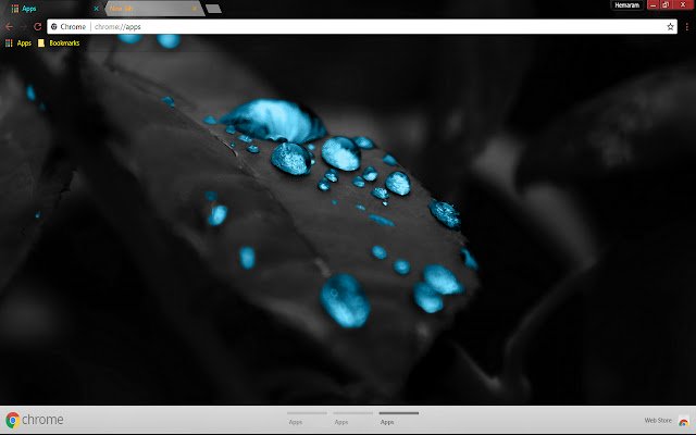 Nature Water Drop من متجر Chrome الإلكتروني ليتم تشغيلها باستخدام OffiDocs Chromium عبر الإنترنت