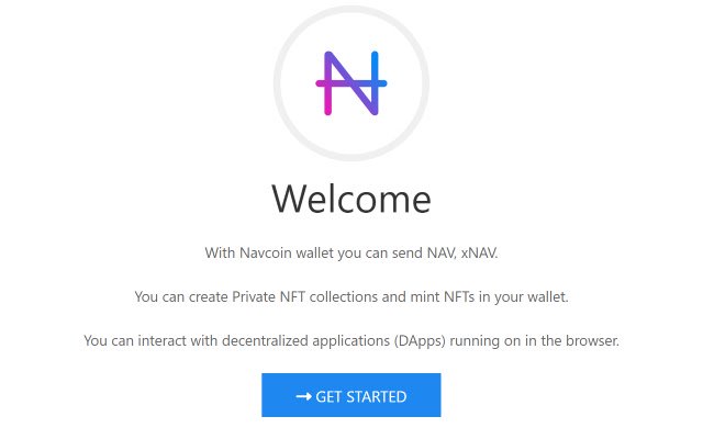 Dompet Navcoin dari toko web Chrome untuk dijalankan dengan OffiDocs Chromium online