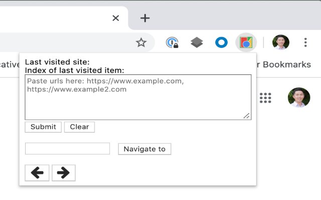 Navigation Assistant Plugin  from Chrome web store to be run with OffiDocs Chromium online