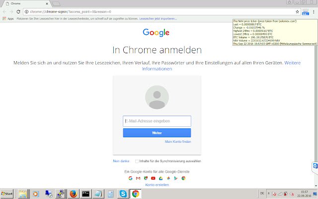 NAV Price ticker Poloniex من متجر Chrome الإلكتروني ليتم تشغيله مع OffiDocs Chromium عبر الإنترنت