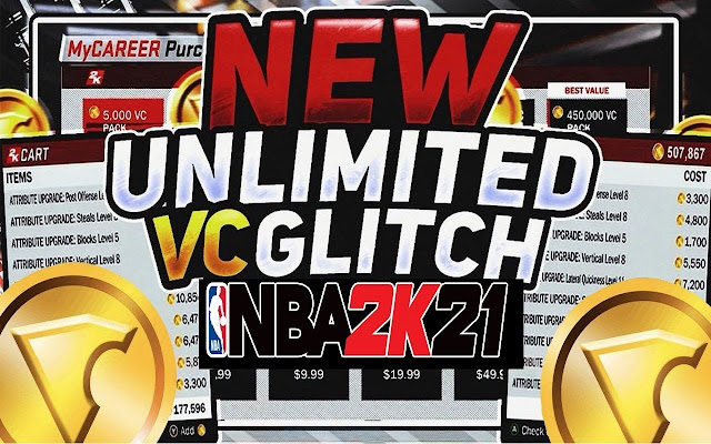 NBA 2k21 Free VC Glitch Unlimited Free VC  from Chrome web store to be run with OffiDocs Chromium online