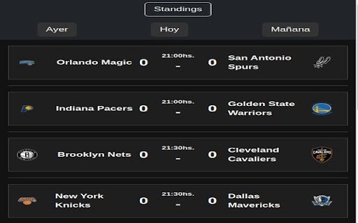 Nba Extension  from Chrome web store to be run with OffiDocs Chromium online