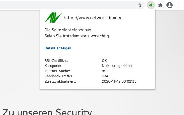 NB Detector  from Chrome web store to be run with OffiDocs Chromium online