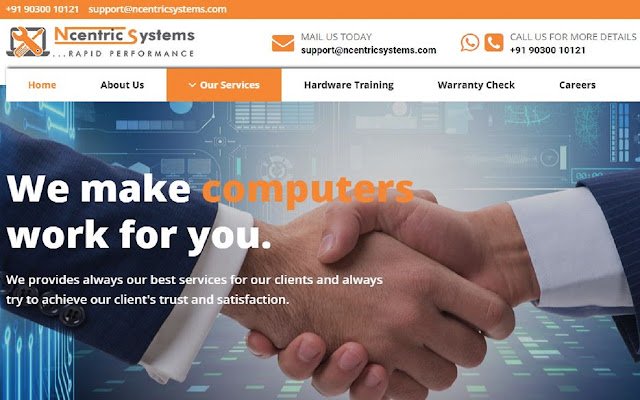 Ncentric Systems  from Chrome web store to be run with OffiDocs Chromium online