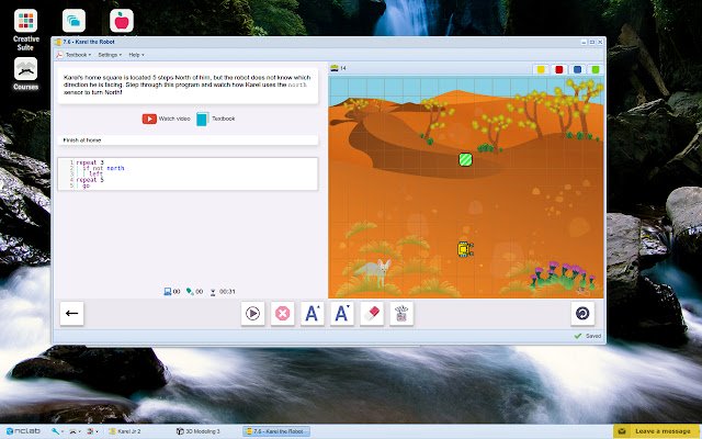 NCLab  from Chrome web store to be run with OffiDocs Chromium online