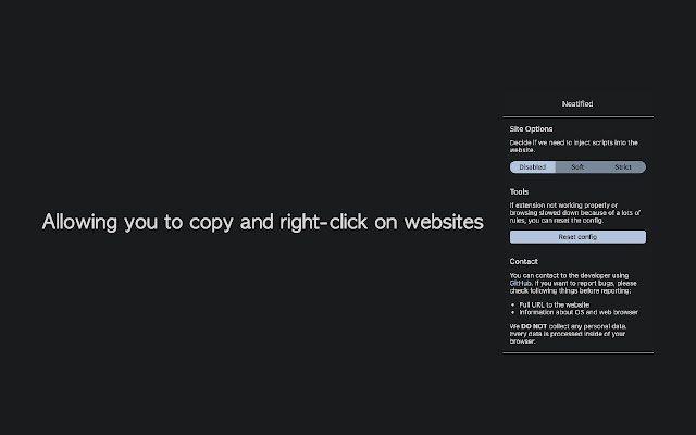Neatified از فروشگاه وب Chrome برای اجرای آنلاین با OffiDocs Chromium