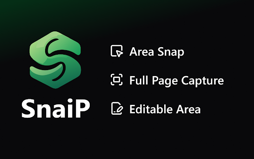 Need a snap? SnaiP it! Screenshot tooling  from Chrome web store to be run with OffiDocs Chromium online