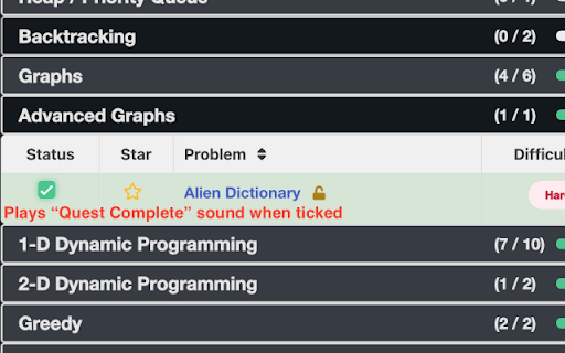 NeetCode Witcher 3 Sounds  from Chrome web store to be run with OffiDocs Chromium online