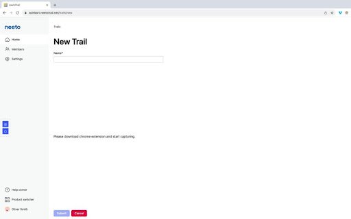 neetoTrail  from Chrome web store to be run with OffiDocs Chromium online