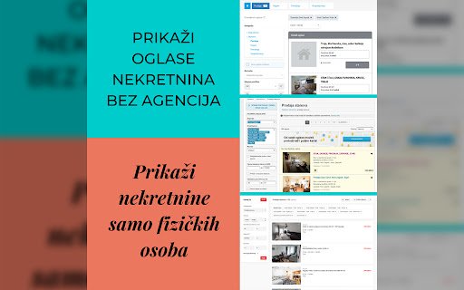 Nekretnine Bez Agencija  from Chrome web store to be run with OffiDocs Chromium online