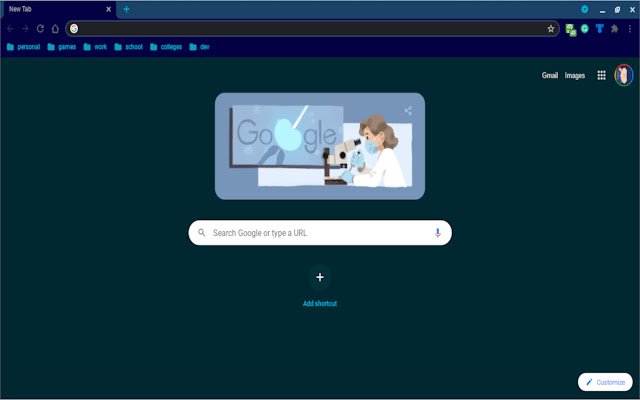 Неоново-блакитний темний із веб-магазину Chrome для запуску з OffiDocs Chromium онлайн