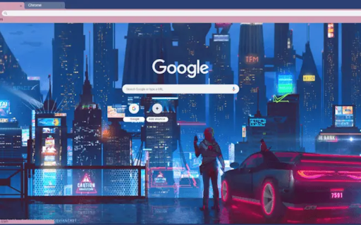 Neon City  from Chrome web store to be run with OffiDocs Chromium online