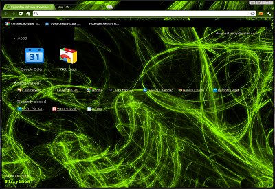 Neon Glow Lime Green van de Chrome-webwinkel om te worden uitgevoerd met OffiDocs Chromium online
