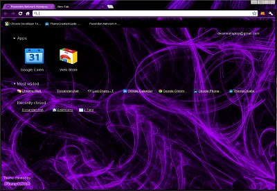 Neon Glow Purple de Chrome web store se ejecutará con OffiDocs Chromium en línea