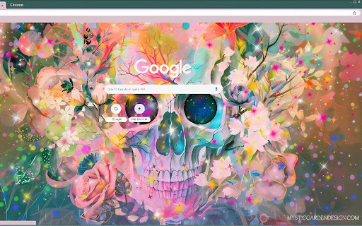 Neon Skull  from Chrome web store to be run with OffiDocs Chromium online
