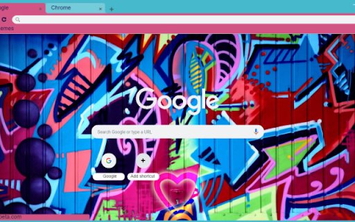 Neon Urban Graffiti  from Chrome web store to be run with OffiDocs Chromium online