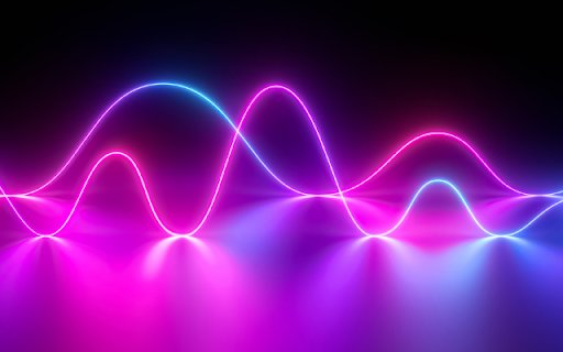 Neon Waves  from Chrome web store to be run with OffiDocs Chromium online