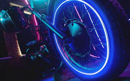 Neon Wheel  from Chrome web store to be run with OffiDocs Chromium online