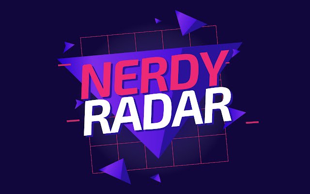 Nerdy Radar từ cửa hàng Chrome trực tuyến sẽ được chạy với OffiDocs Chromium trực tuyến