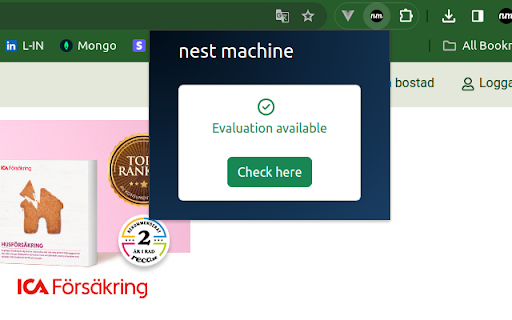 nestmachine  from Chrome web store to be run with OffiDocs Chromium online