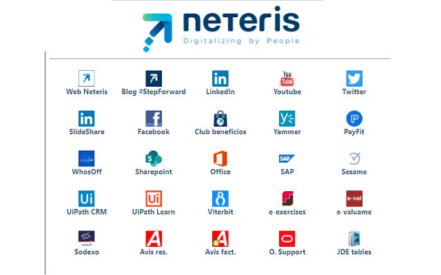 Neteris Extension  from Chrome web store to be run with OffiDocs Chromium online