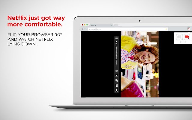 Netflip uit de Chrome-webwinkel voor gebruik met OffiDocs Chromium online