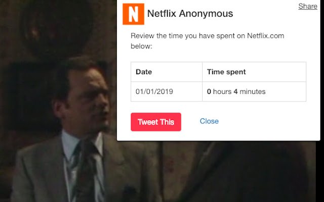 Netflix Anonymous da Chrome Web Store será executado com OffiDocs Chromium online