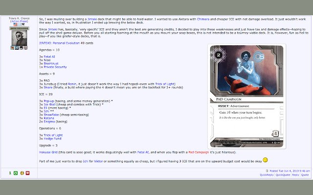 Netrunner Lookup  from Chrome web store to be run with OffiDocs Chromium online