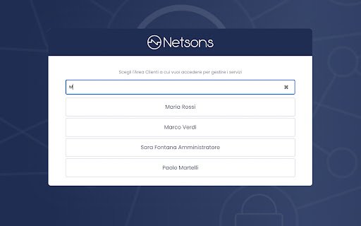 Netsons Account List Filter  from Chrome web store to be run with OffiDocs Chromium online