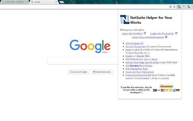 NetSuite Helper for Your Works من متجر Chrome الإلكتروني ليتم تشغيله باستخدام OffiDocs Chromium عبر الإنترنت